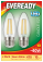 Eveready LED Filament Candle E27 (ES) 470lm 4W 2,700K (Warm White), Box Of 2