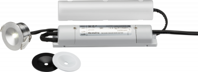 230V IP20 3W LED Emergency Downlight - Self-Test