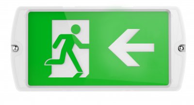 Left Legend For Manot, Wall-mounted Hanging Exit Sign