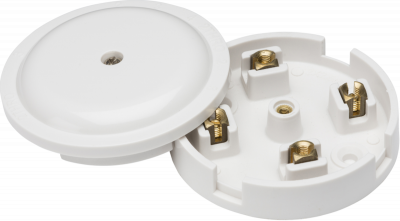 20A Junction Box 4-Terminal - White (79mm)