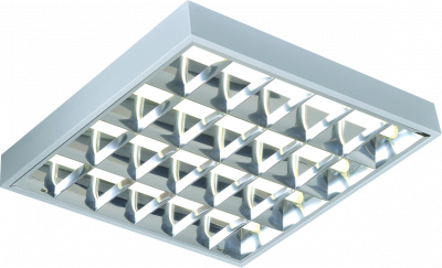 IP20 4x18W T8 CAT2 Surface Mounted Emergency Fluorescent Fitting