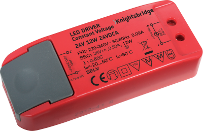 IP20 24V 12W LED Driver - Constant Voltage