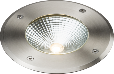 230V IP65 9W LED Stainless Steel Recessed Ground Light 3000K