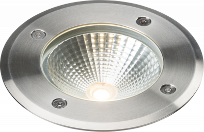 230V IP65 6W LED Stainless Steel Recessed Ground Light 3000K