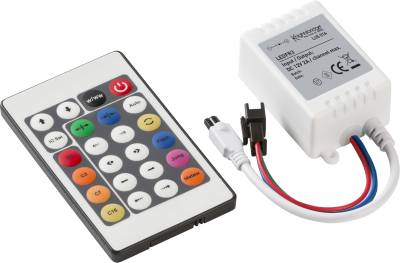 12V IR Controller and Remote - RGB Chaser