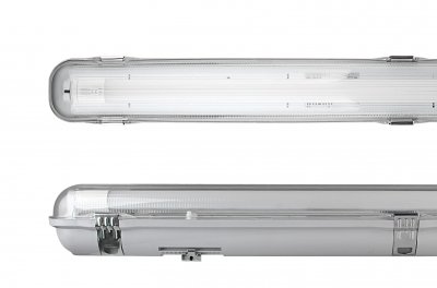 Indus 4ft Twin Non-corrosive Linear Luminaire For Kosnic LED T8 Lamps