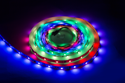 12V IP20 RGB Chaser LED Flex (5 metres)