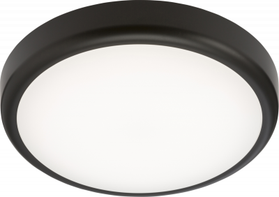 230V IP65 14W CCT Adjustable LED Bulkhead C/W Black Trim