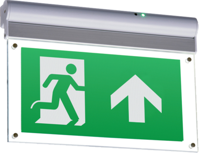 230V IP20 Wall or Ceiling Mounted LED Emergency Exit Sign