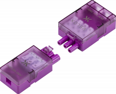 VELOX 20A 3-pin lighting connector