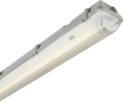 230V IP65 T8 Single LED Ready Anti Corrosive Fitting (4ft)