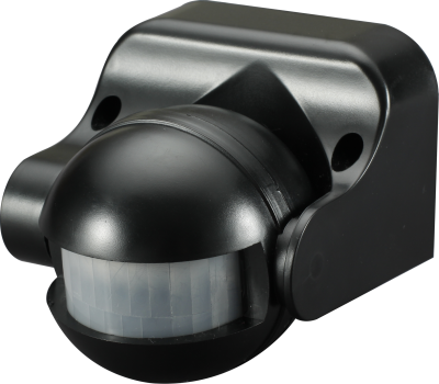 IP44 180 PIR Sensor - Black