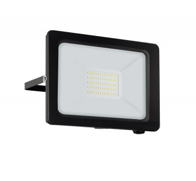 Wall Light Aluminium Black / Glass Clear - FAEDO 3