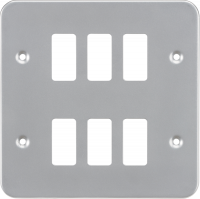 Metalclad 6G grid faceplate