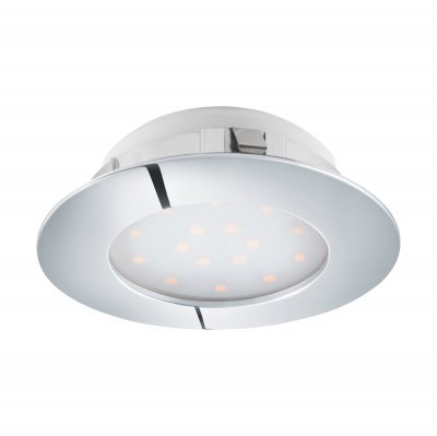 Recessed Light Plastic Chrome - PINEDA