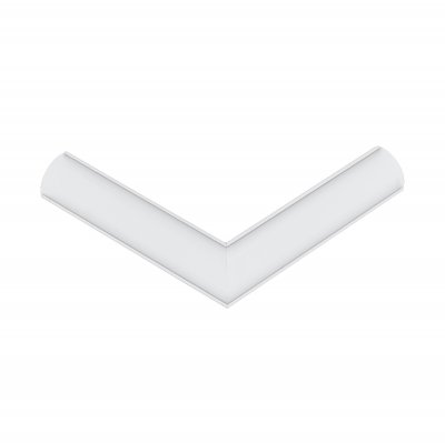 Accessory Aluminium White - CORNER PROFILE 1