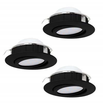 Recessed Light Plastic Black - PINEDA