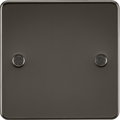 Flat Plate 1G blanking plate - gunmetal