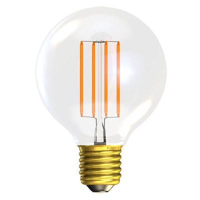 4W LED Filament Globe Clear - ES, 2700K