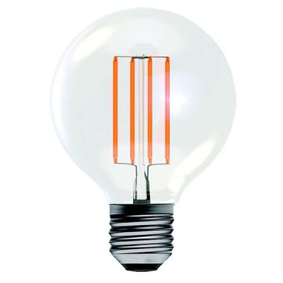 4W LED Filament Globe Clear Dimmable - ES, 2700K