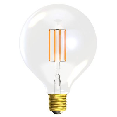 4W LED Filament Large Globe Clear - ES, 2700K