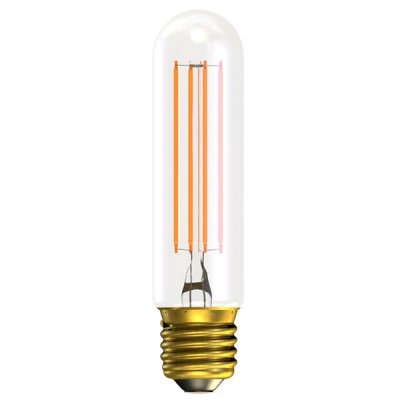 4W LED Filament Tubular Medium Clear - ES, 2700K