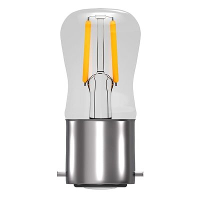 Aztex 2W LED CRI90 Filament Pygmy Dimmable - BC, Clear, 2200K