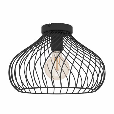 Ceiling Light Steel Black - STAVERTON