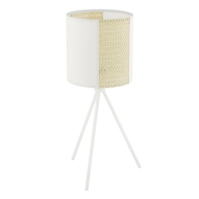 Table Light Steel White / Paper, Seagrass White, Brown - ARNHEM