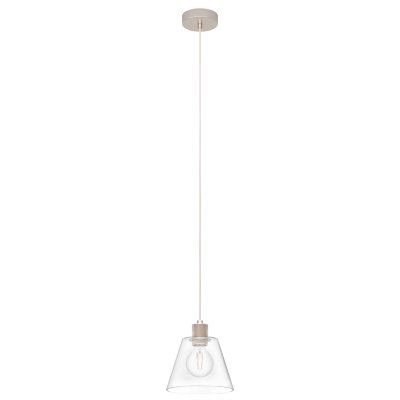 Pendant Light Steel, Aluminium Rose Gold / Glass Clear - COPLEY