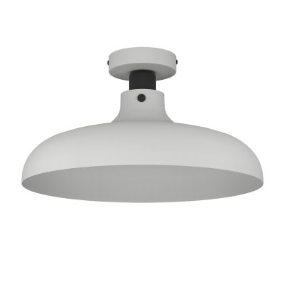 Ceiling Light Steel Grey, Black - MATLOCK