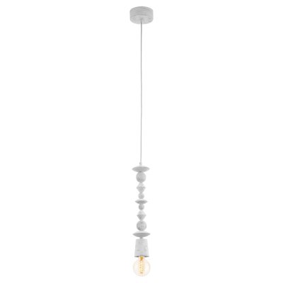 Pendant Light Wood White-patina - AVOLTRI