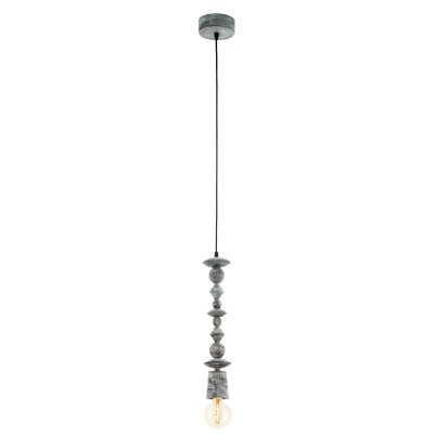 Pendant Light Wood Black-patina - AVOLTRI