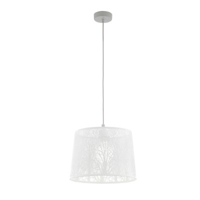 Pendant Light Steel Satin Nickel / Steel White - HAMBLETON