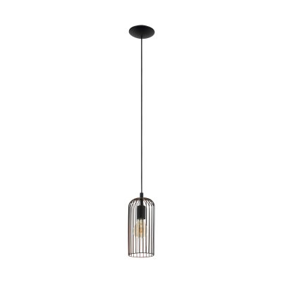 Pendant Light Steel Black, Copper - ROCCAMENA