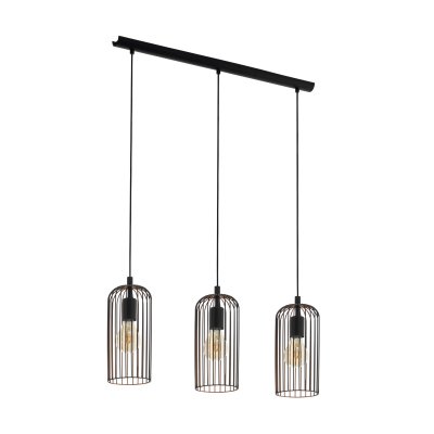 Pendant Light Steel Black, Copper - ROCCAMENA