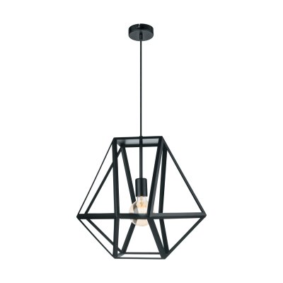 Pendant Light Steel Black - EMBLETON