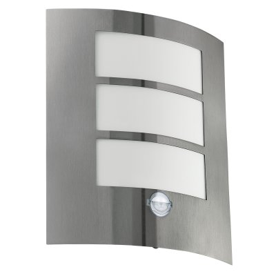 Wall Light Stainless Steel Stainless Steel / Plastic White - CITY