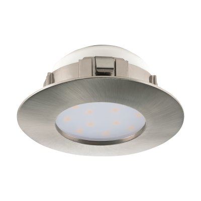 Recessed Light Plastic Satin Nickel - PINEDA