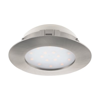 Recessed Light Plastic Satin Nickel - PINEDA