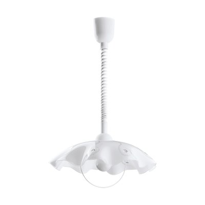 Pendant Light Plastic White / Satin Glass, Brilliant Glass White, Clear - VETRO