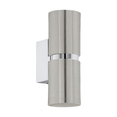 Wall Light Steel Satin Nickel, Chrome - PASSA