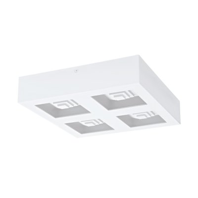 Wall / Ceiling Light Steel White / Plastic White - FERREROS