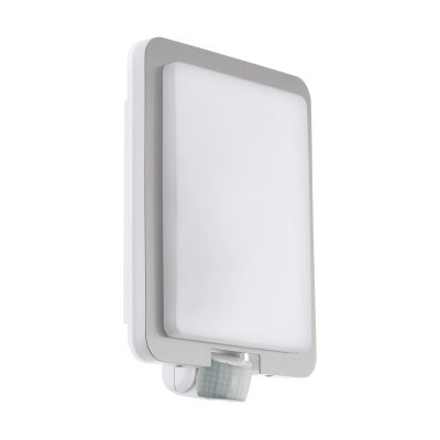 Wall Light Stainless Steel, Plastic Stainless Steel, White / Plastic White - MUSSOTTO