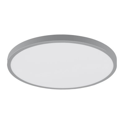 Surface-mounted Light Aluminium Silver / Plastic White - FUEVA 1