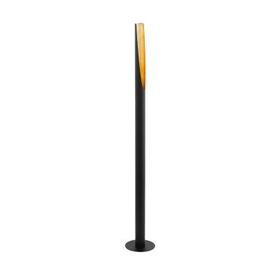 Floor Light Steel Black, Gold - BARBOTTO