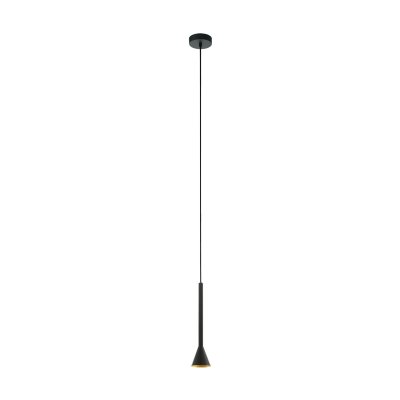 Pendant Light Steel Black, Gold - CORTADERAS