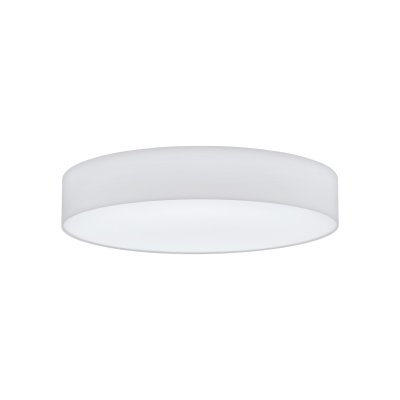 Ceiling Light Steel White / Fabric White - PASTERI