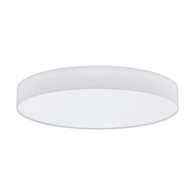 Ceiling Light Steel White / Fabric, Plastic White - ROMAO 1