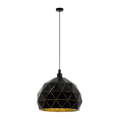 Pendant Light Steel Black, Gold - ROCCAFORTE